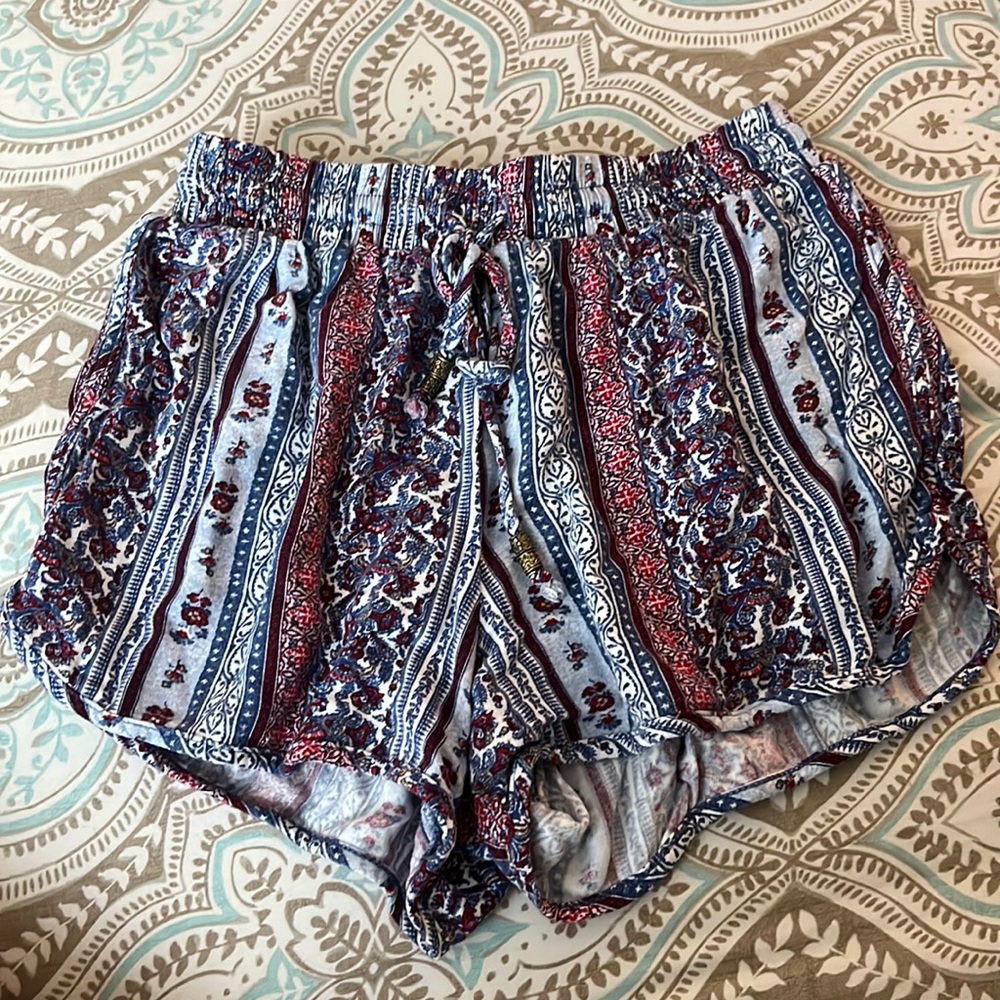 pink republic pattern shorts!